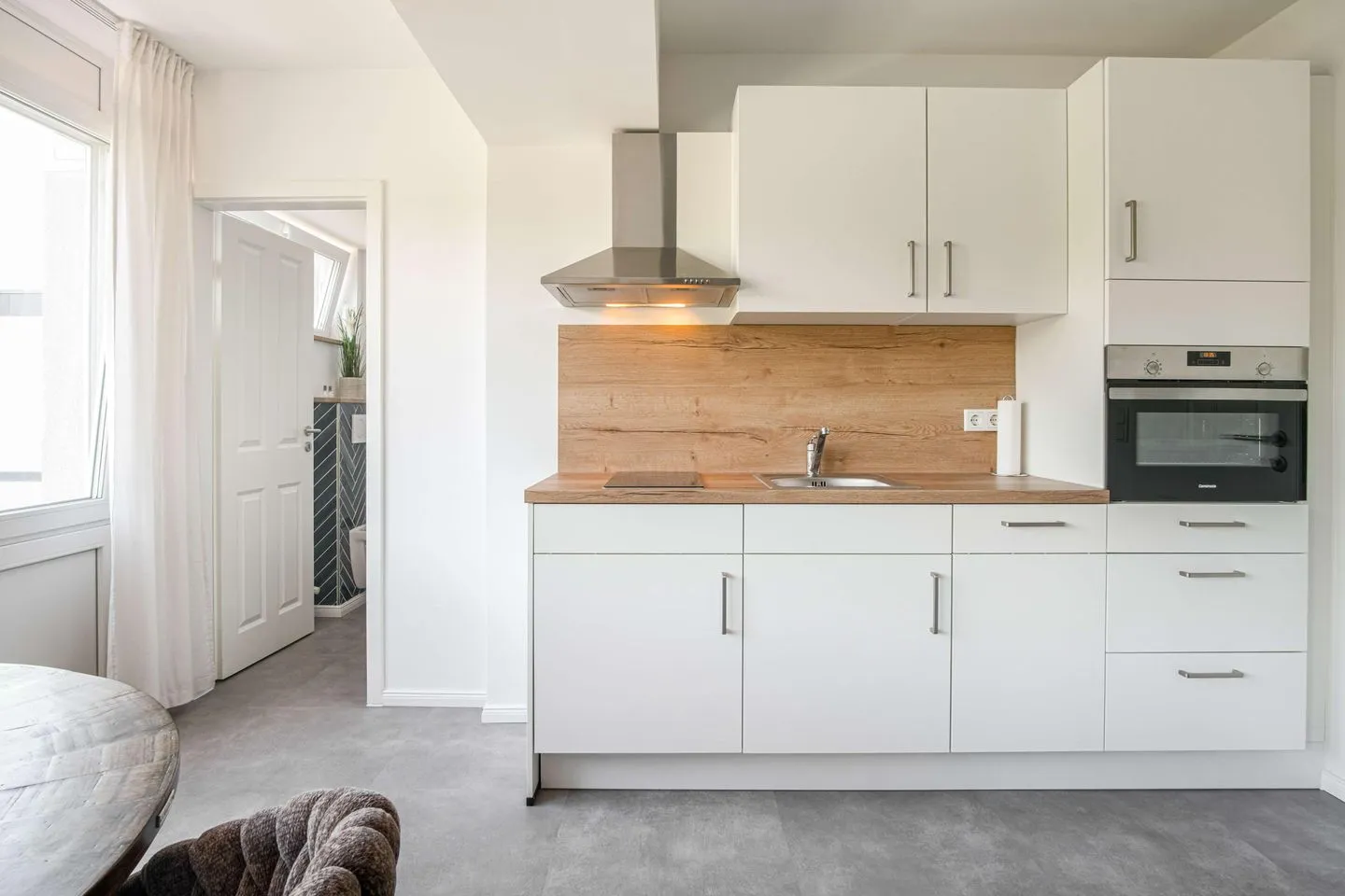 Ferienwohnung Meer in Sicht Eckernförde Eckernförde - Küche / Küchenzeile