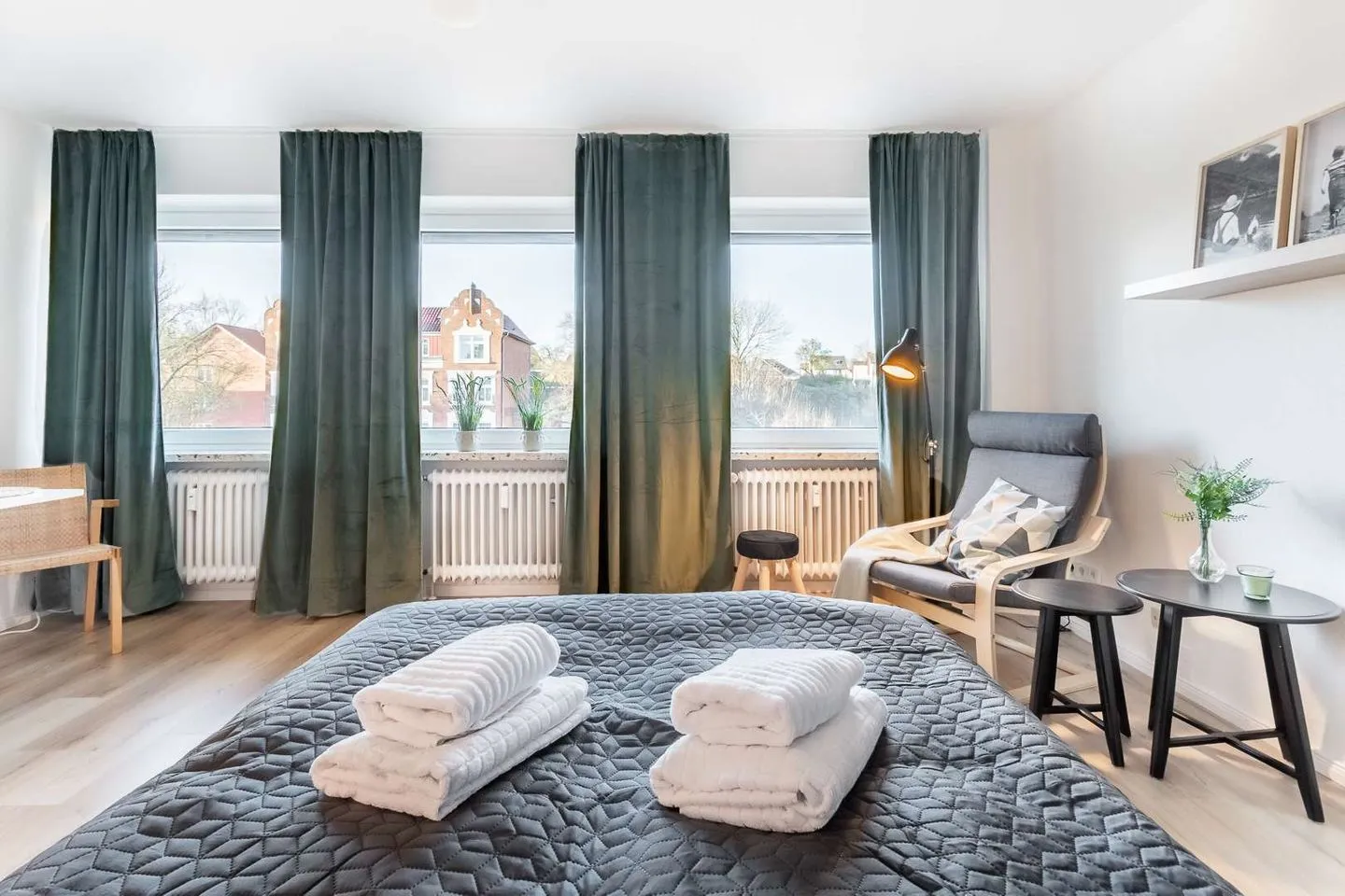 Ferienwohnung Kleine Auszeit Eckernförde - Bett