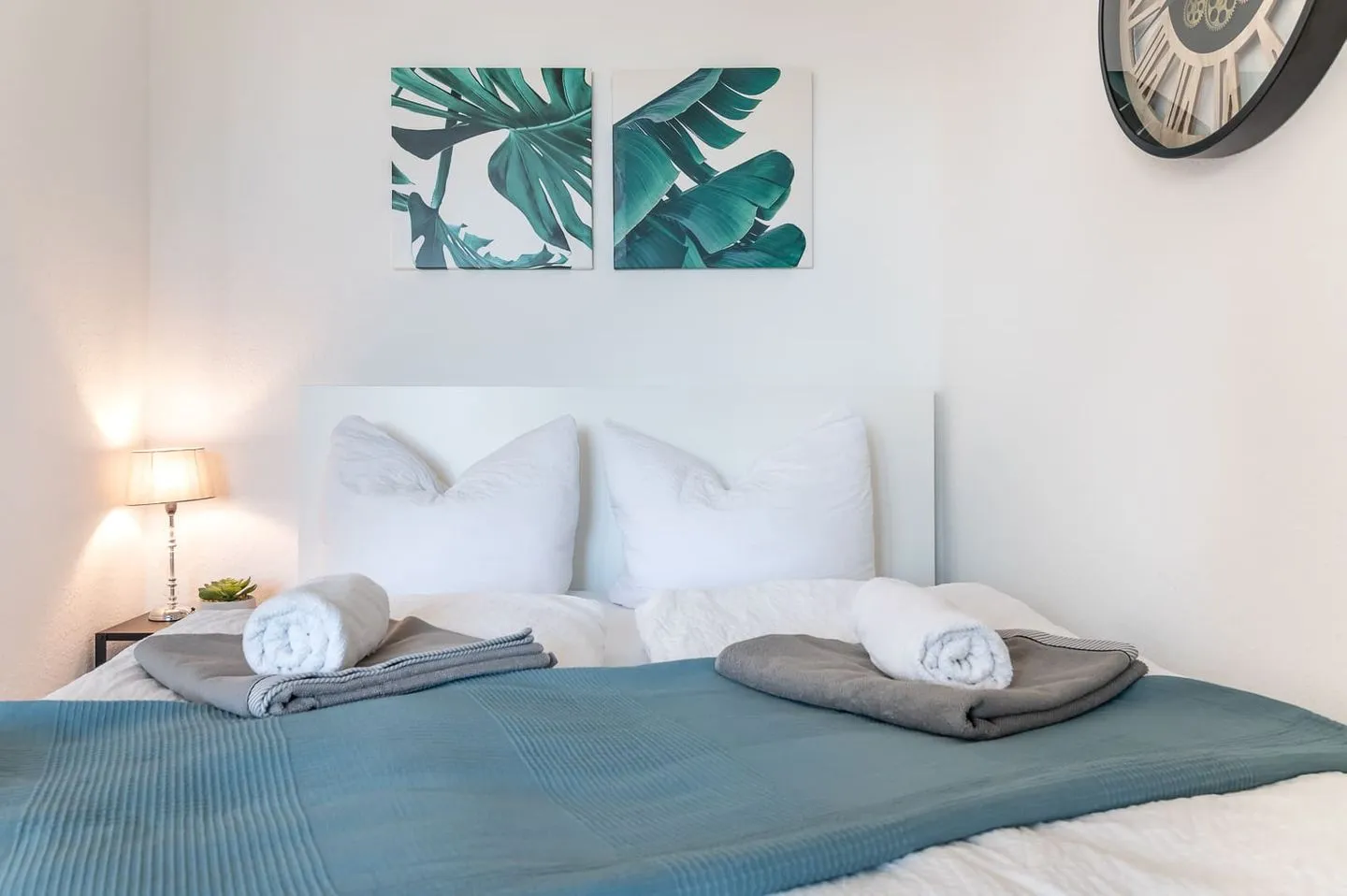 Ferienwohnung Fördeblick Eckernförde Eckernförde - Bett