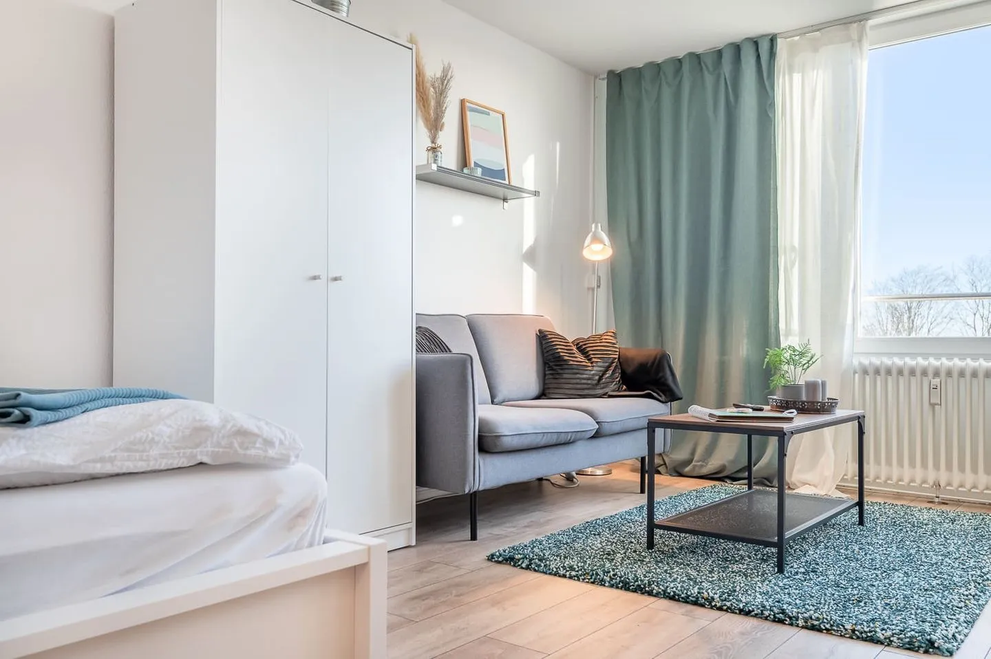 Ferienwohnung Fördeblick Eckernförde Eckernförde - Wohnzimmer
