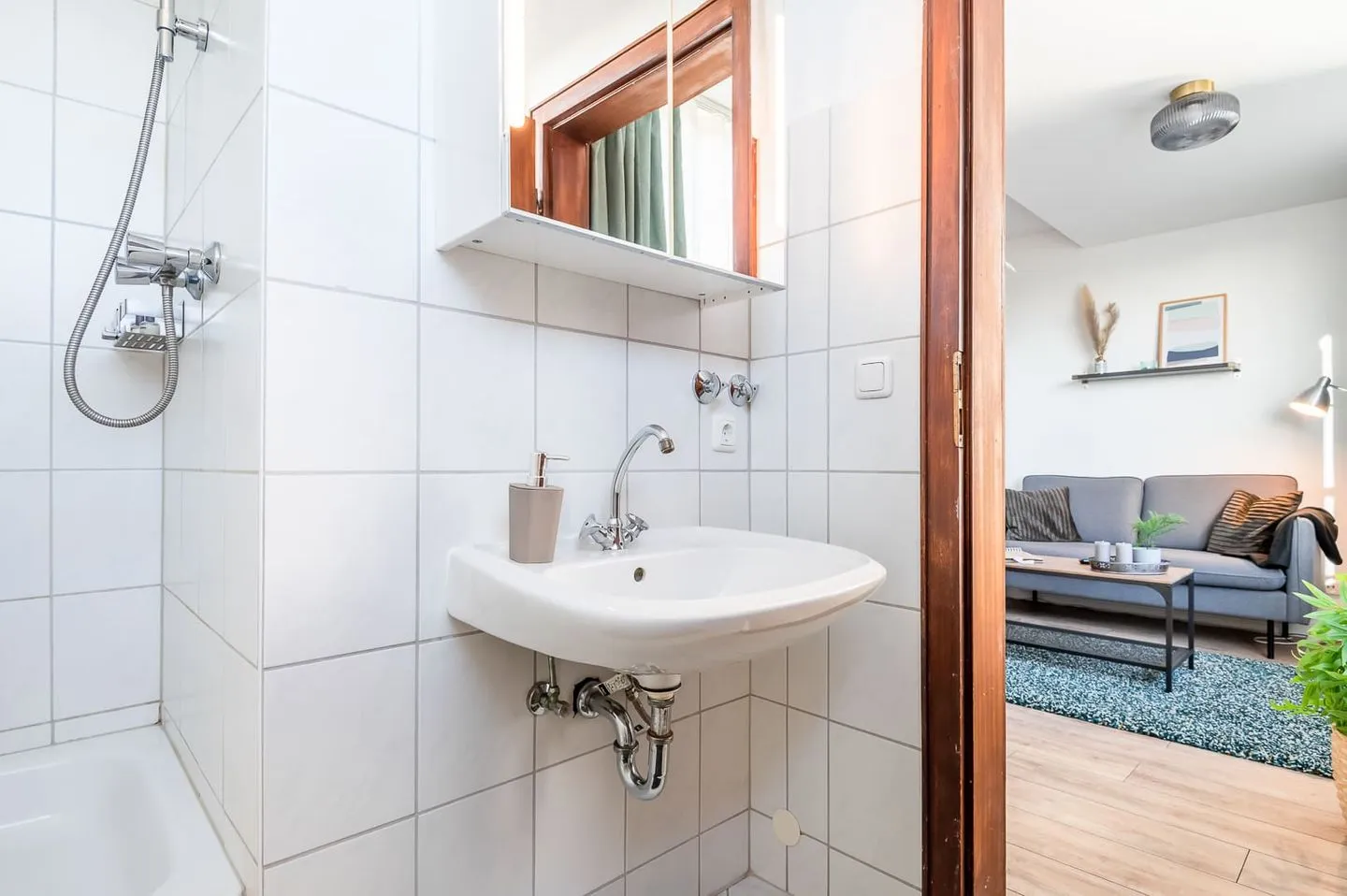 Ferienwohnung Fördeblick Eckernförde Eckernförde - Badezimmer