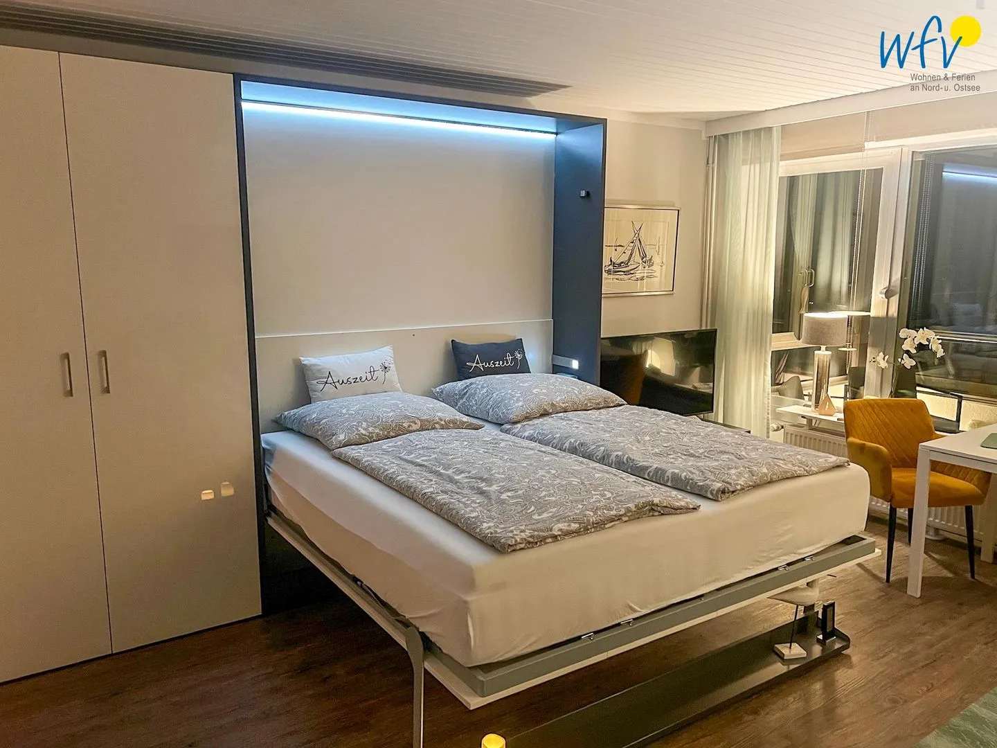 Haus Poseidon Ferienwohnung 4.1 Wangerooge - Wohnzimmer