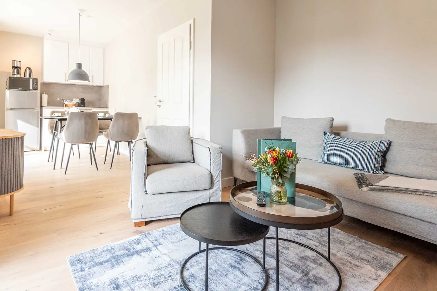 Strandgut Wohnung 2 Wenningstedt - Wohnzimmer