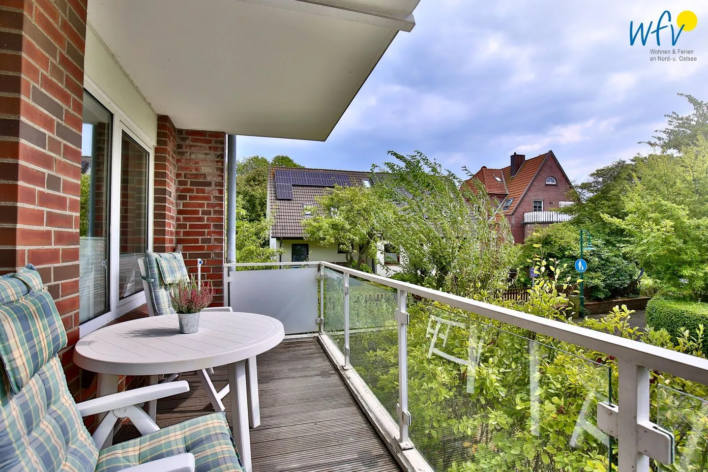 Residenz am Alten Leuchtturm Ferienwohnung 7 Wangerooge - Balkon