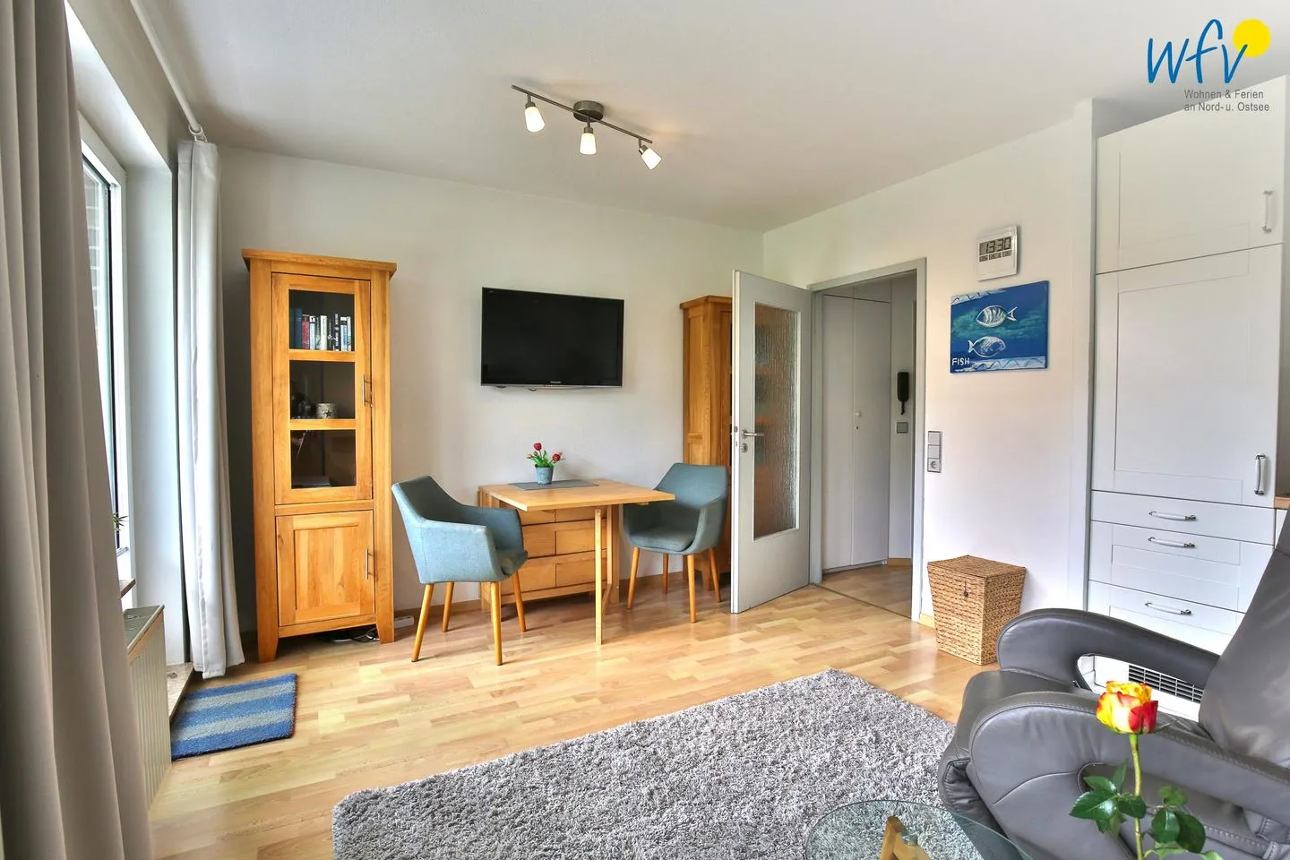 Residenz am Alten Leuchtturm Ferienwohnung 7 Wangerooge - Wohnzimmer
