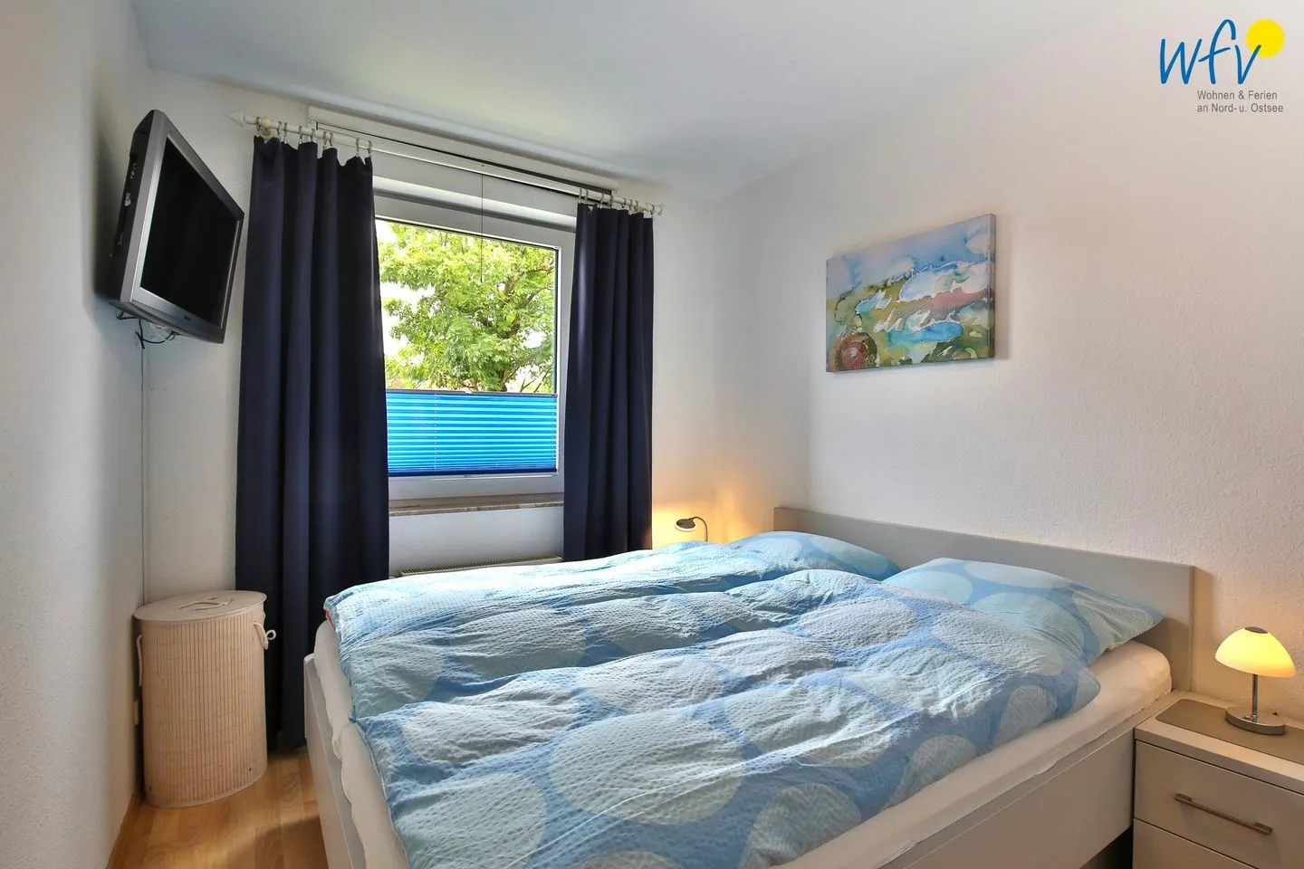 Residenz am Alten Leuchtturm Ferienwohnung 7 Wangerooge - Schlafzimmer