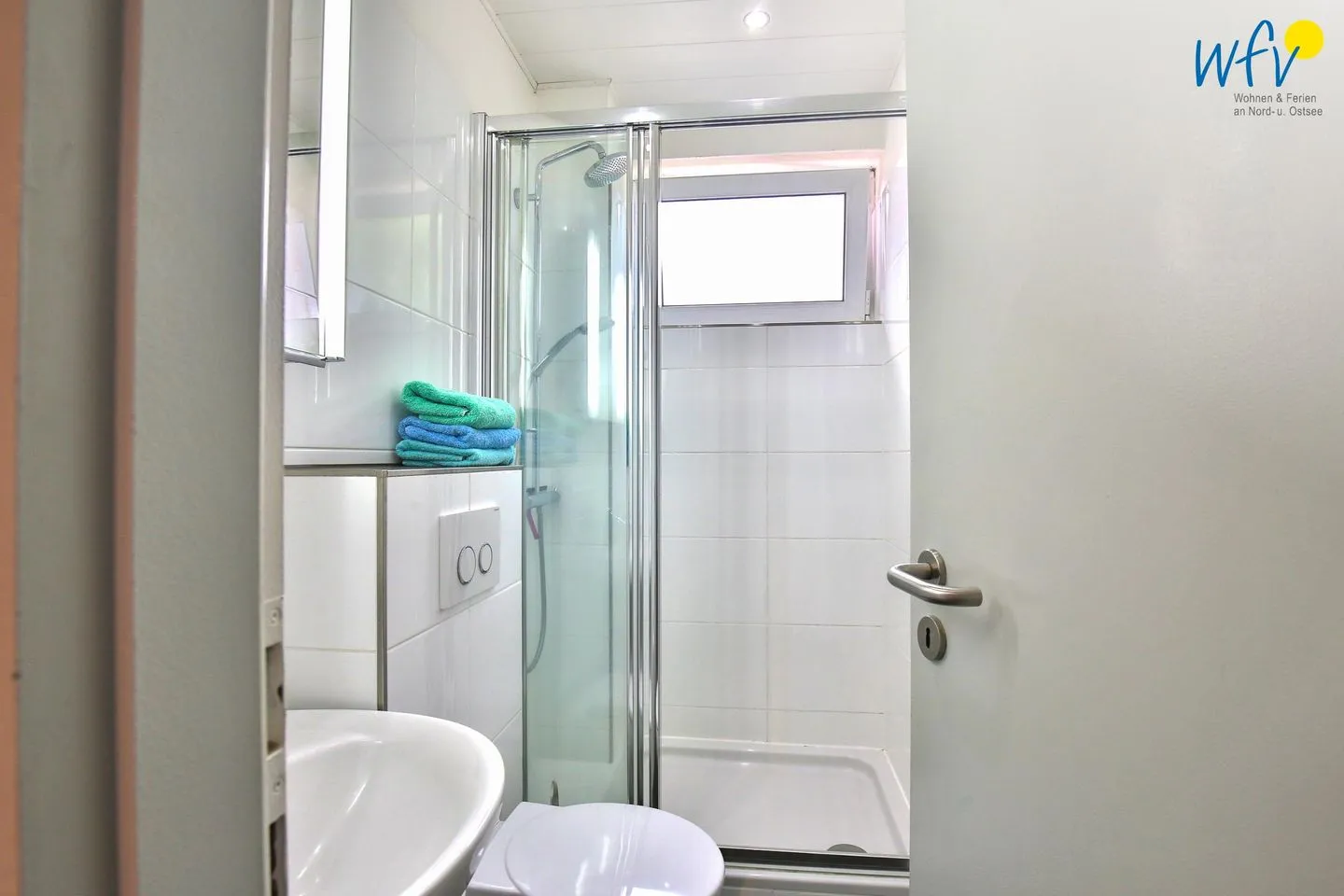 Residenz am Alten Leuchtturm Ferienwohnung 7 Wangerooge - Badezimmer