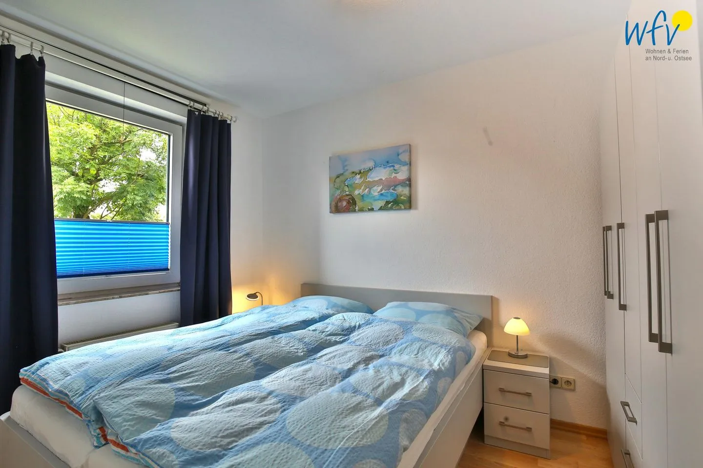 Residenz am Alten Leuchtturm Ferienwohnung 7 Wangerooge - Schlafzimmer