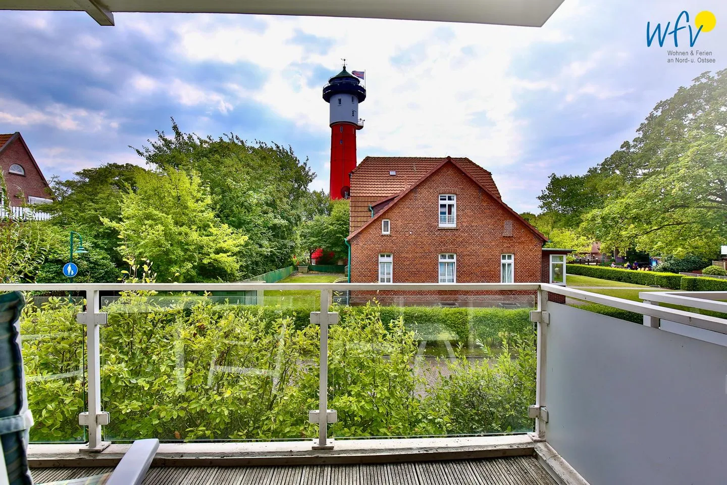 Residenz am Alten Leuchtturm Ferienwohnung 7 Wangerooge - Balkon