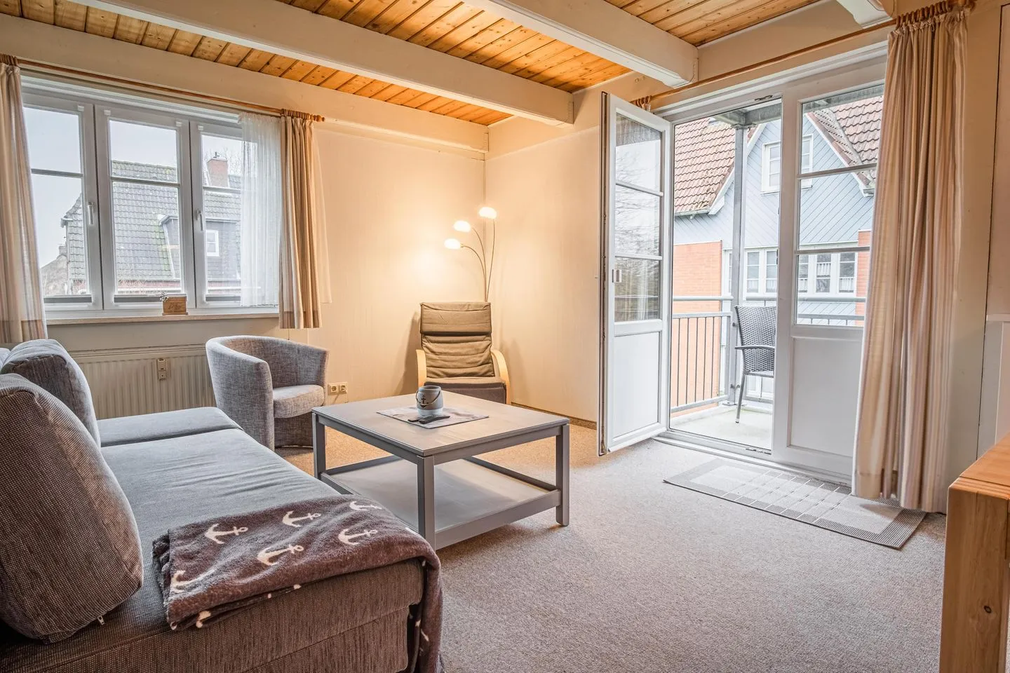 Ferienwohnung Heimat auf Zeit Pellworm Pellworm - Wohnzimmer