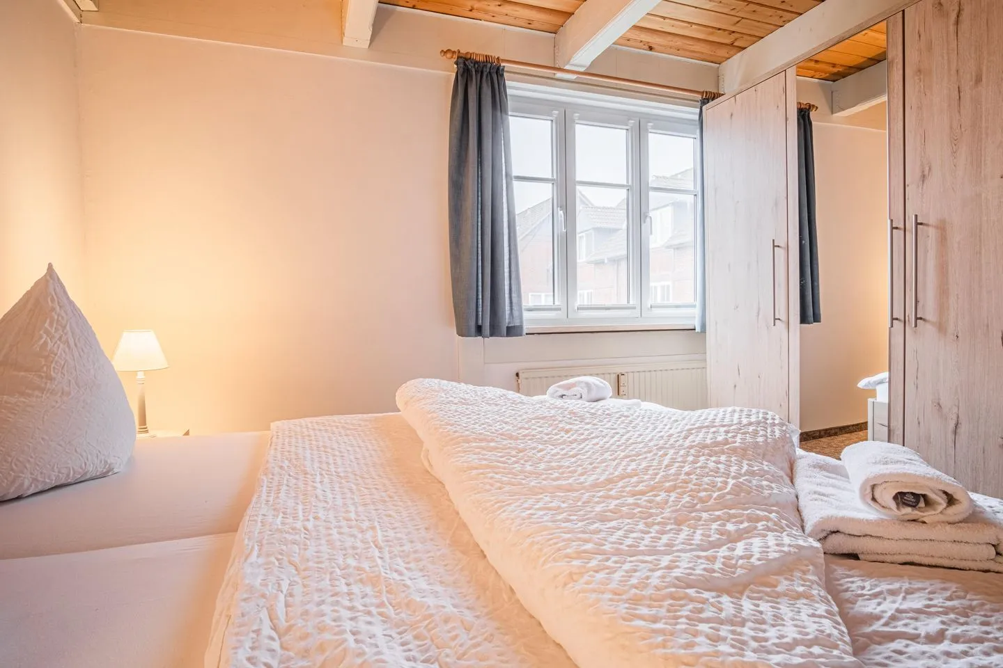 Ferienwohnung Fernweh & Flut Pellworm Pellworm - Bett