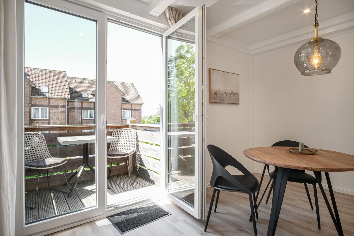 Ferienwohnung Nordseeheimat Pellworm Pellworm - Terrasse