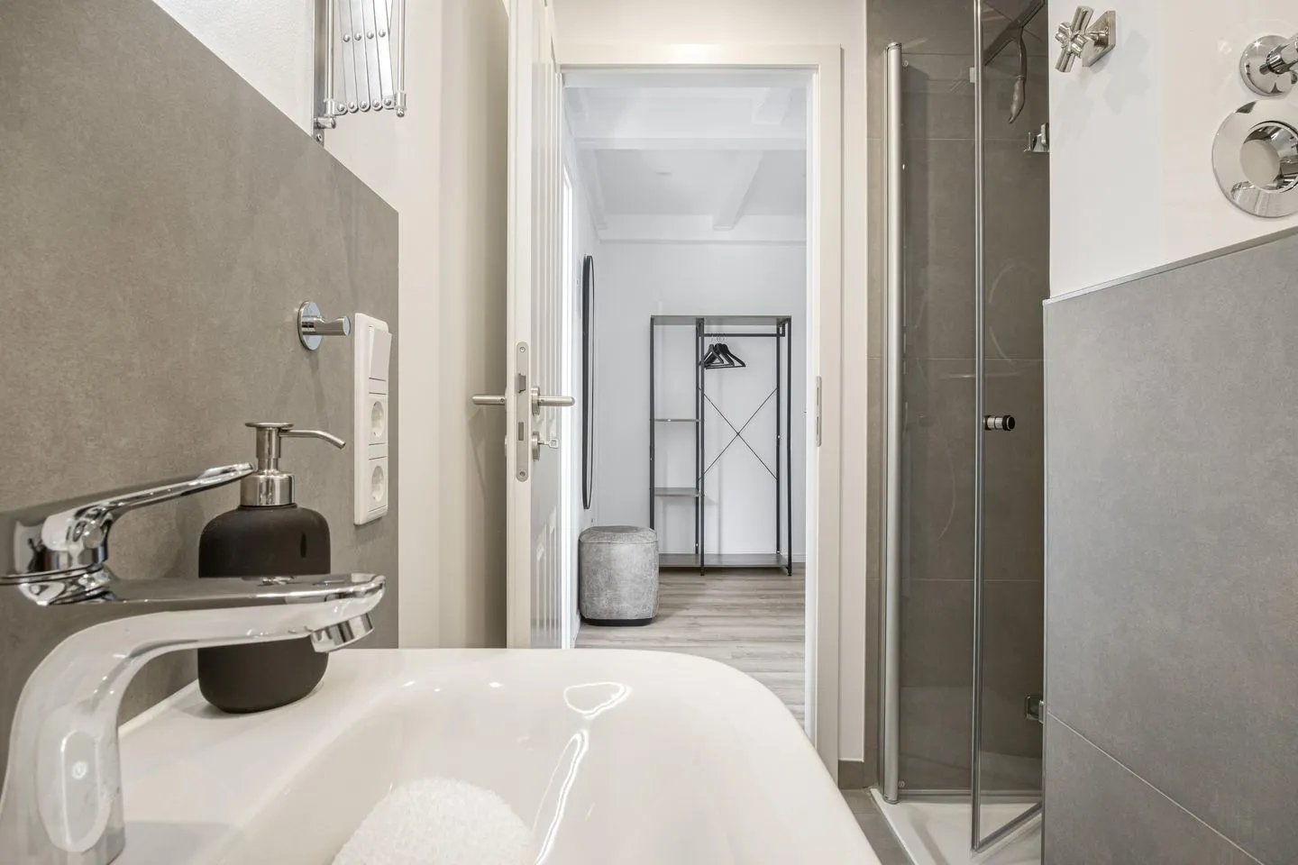 Ferienwohnung Nordseeheimat Pellworm Pellworm - Badezimmer