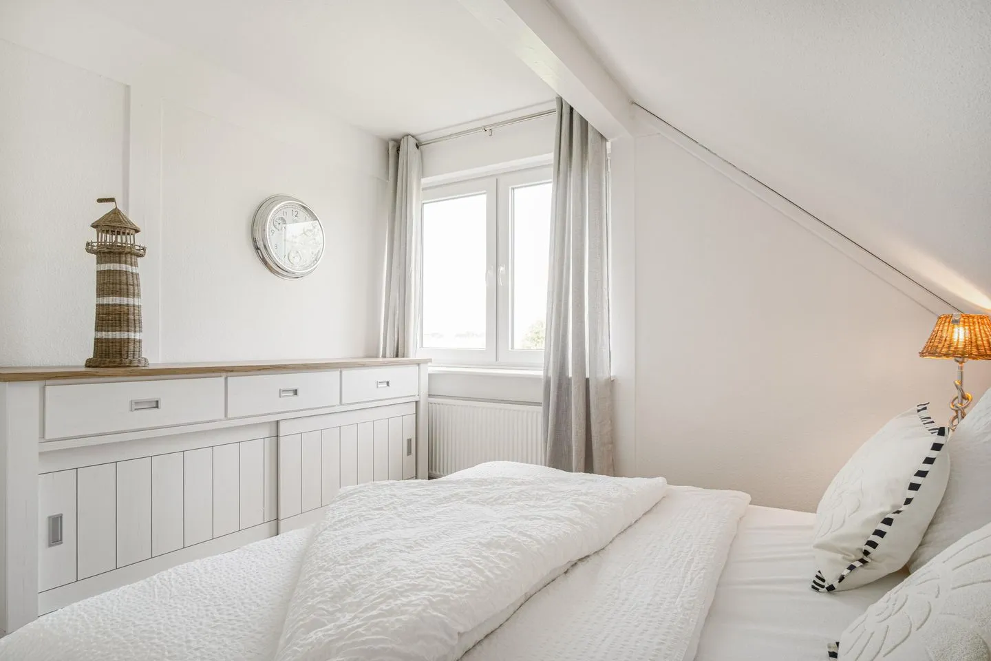 Ferienwohnung Deichblick Quartier Pellworm Pellworm - Schlafzimmer