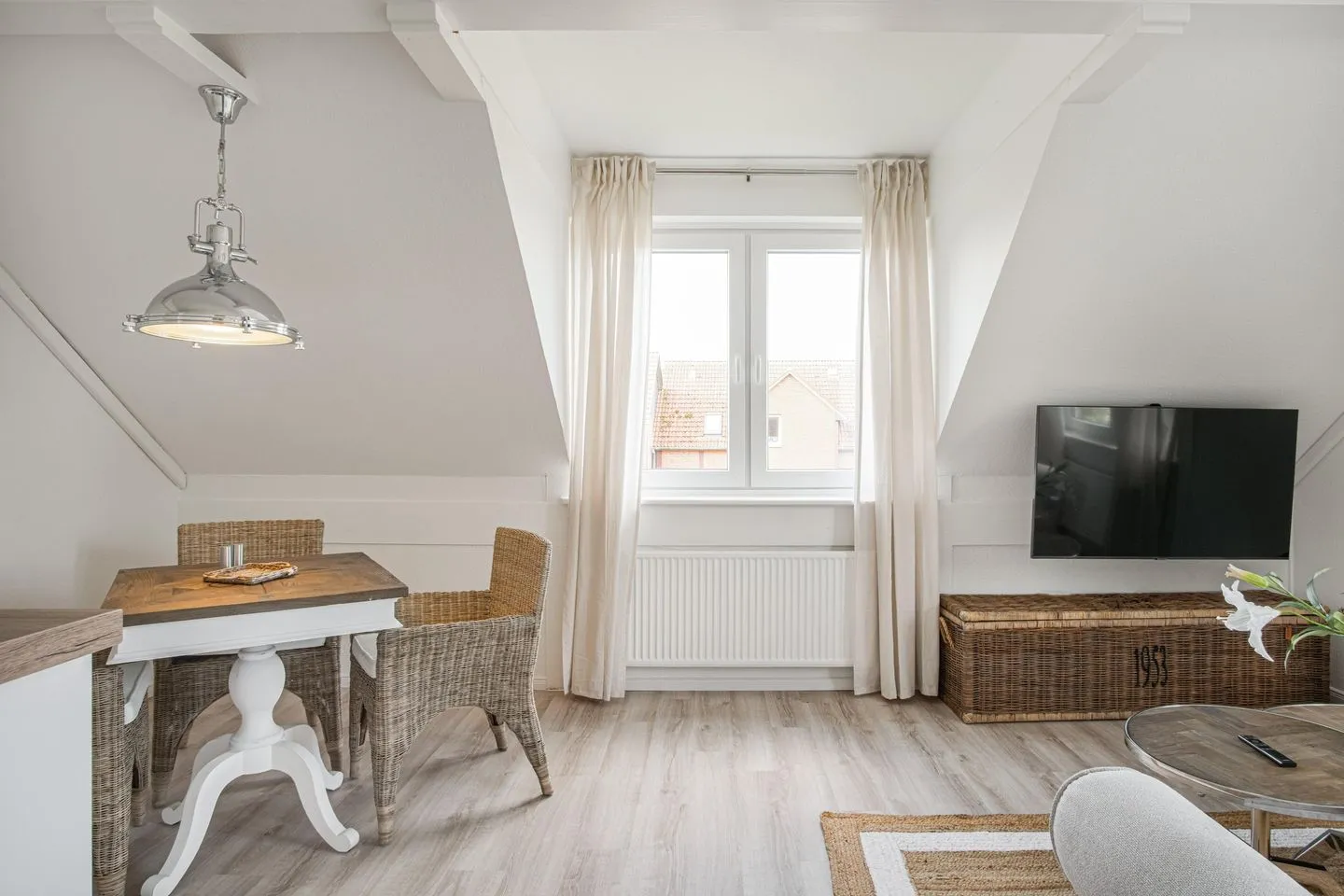 Ferienwohnung Deichblick Quartier Pellworm Pellworm - Wohnzimmer