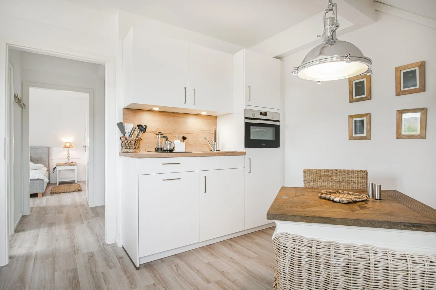 Ferienwohnung Deichblick Quartier Pellworm Pellworm - Küche / Küchenzeile