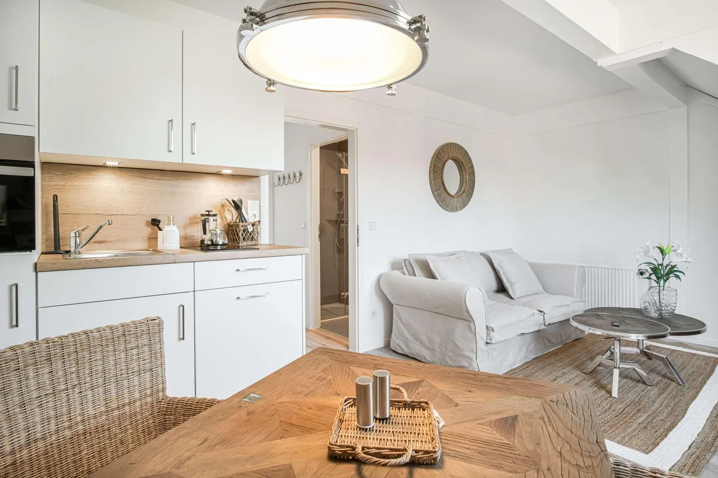 Ferienwohnung Inseloase Pellworm Pellworm - Küche / Küchenzeile