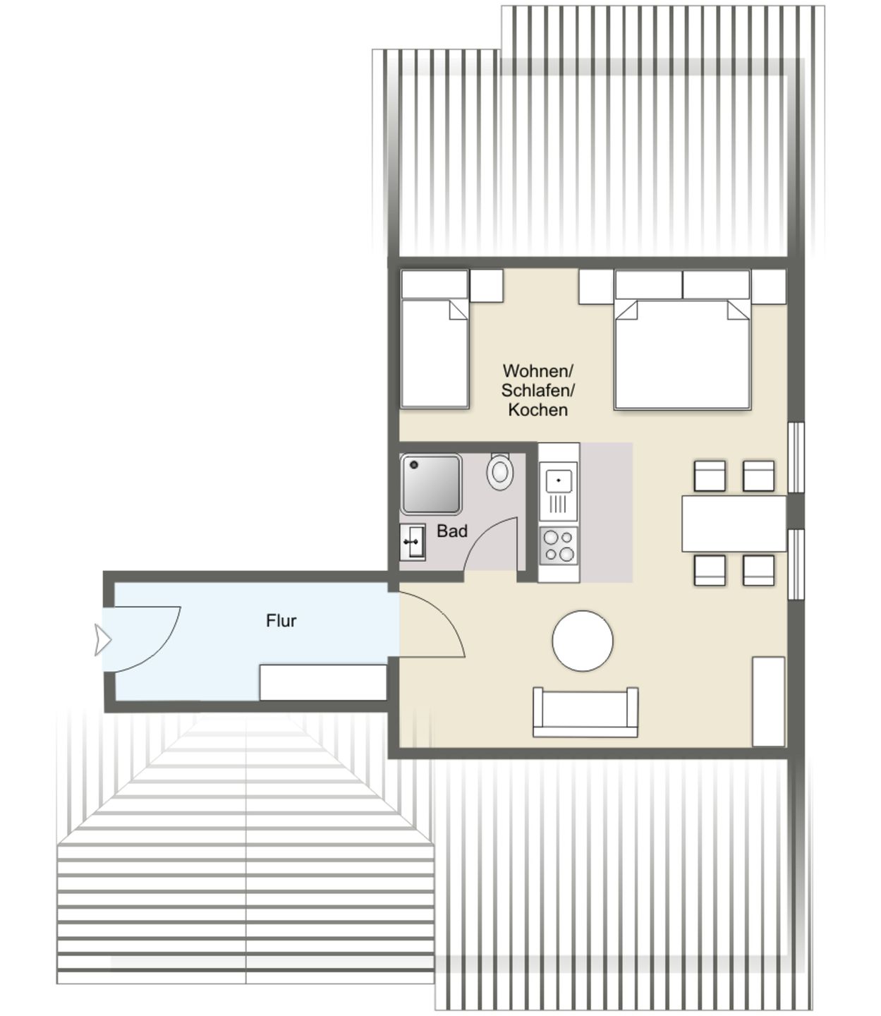  Wattlooker Juist - Grundriss