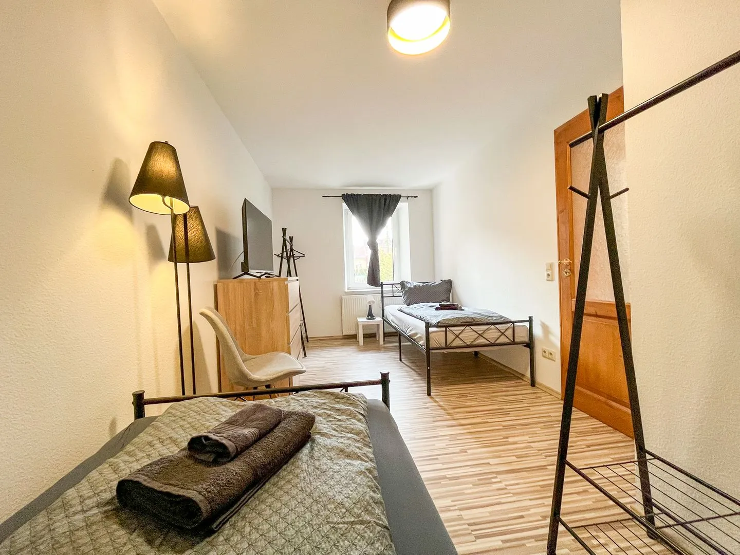 MonteurWohnung Wilsdruff App 1 Wilsdruff - Bedroom