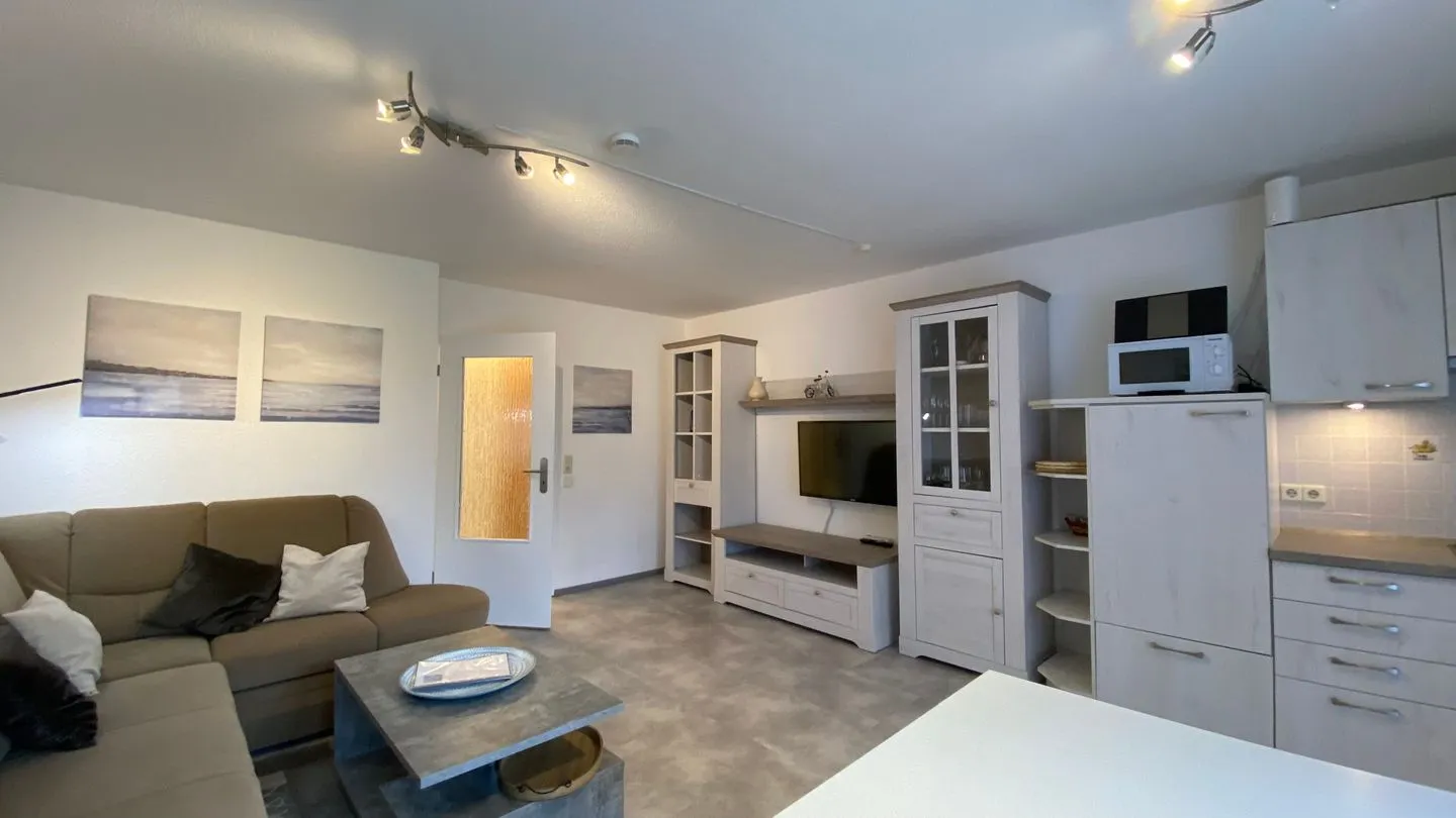 Seeschlößchen Ferienwohnung 3 Dithmarschen - Wohnzimmer