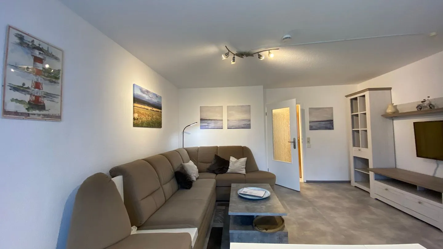 Seeschlößchen Ferienwohnung 3 Dithmarschen - Wohnzimmer