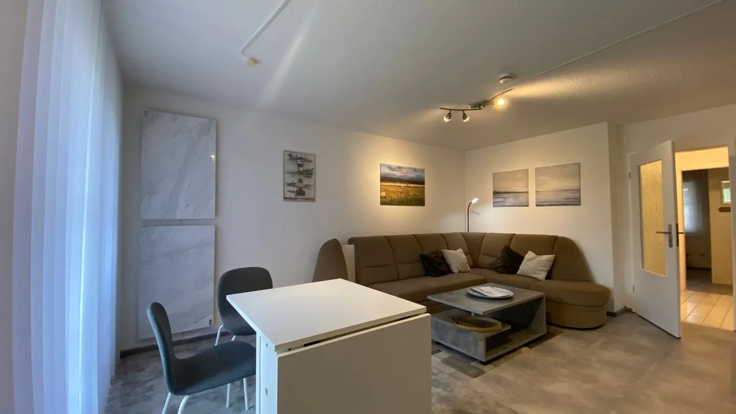 Seeschlößchen Ferienwohnung 3 Dithmarschen - Wohnzimmer