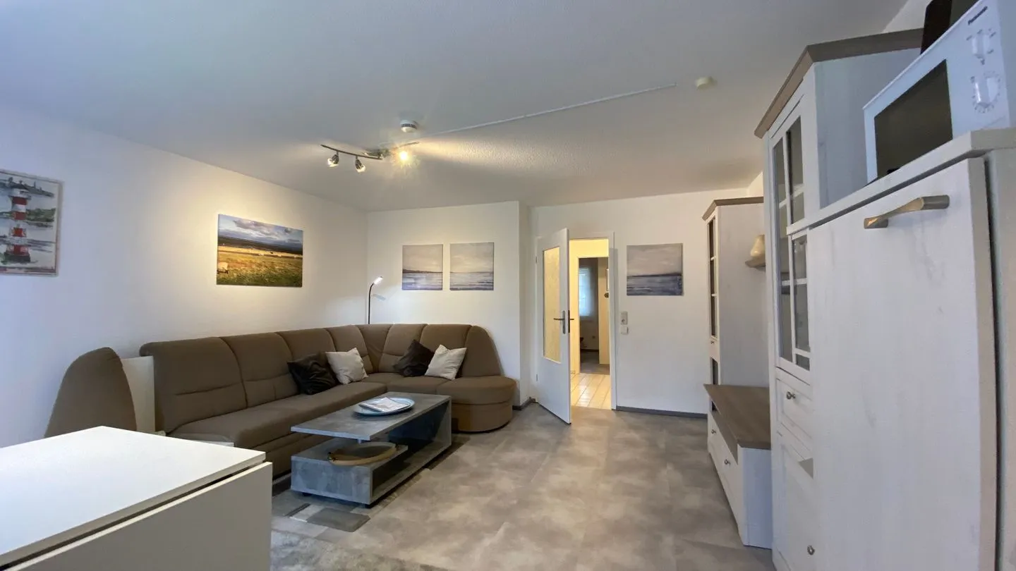 Seeschlößchen Ferienwohnung 3 Dithmarschen - Wohnzimmer