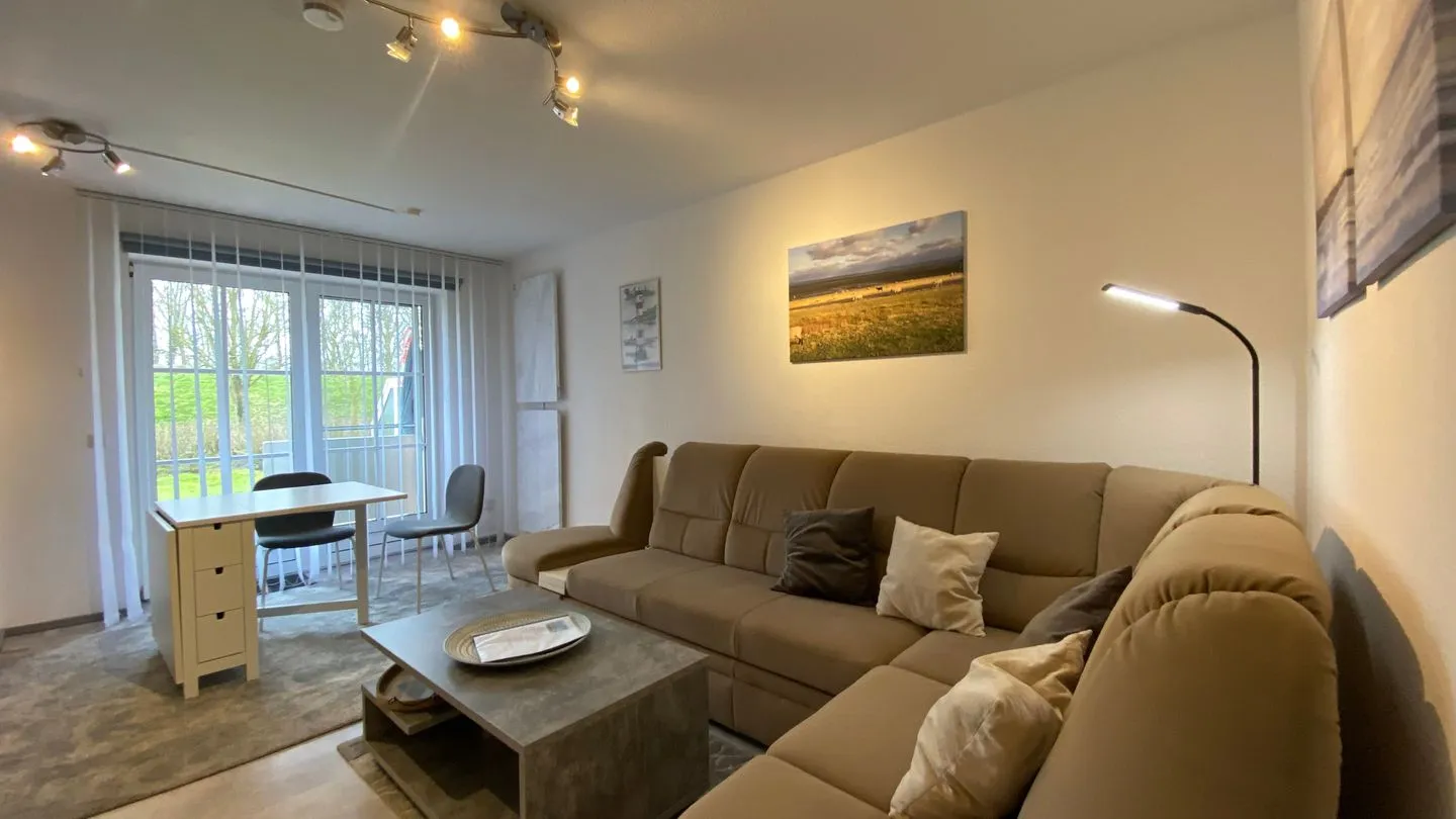 Seeschlößchen Ferienwohnung 3 Dithmarschen - Wohnzimmer