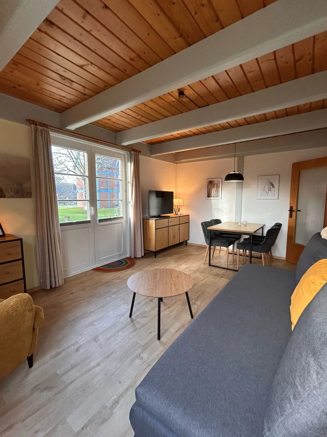 Ferienwohnung Wattverliebt Pellworm Pellworm - Wohnzimmer