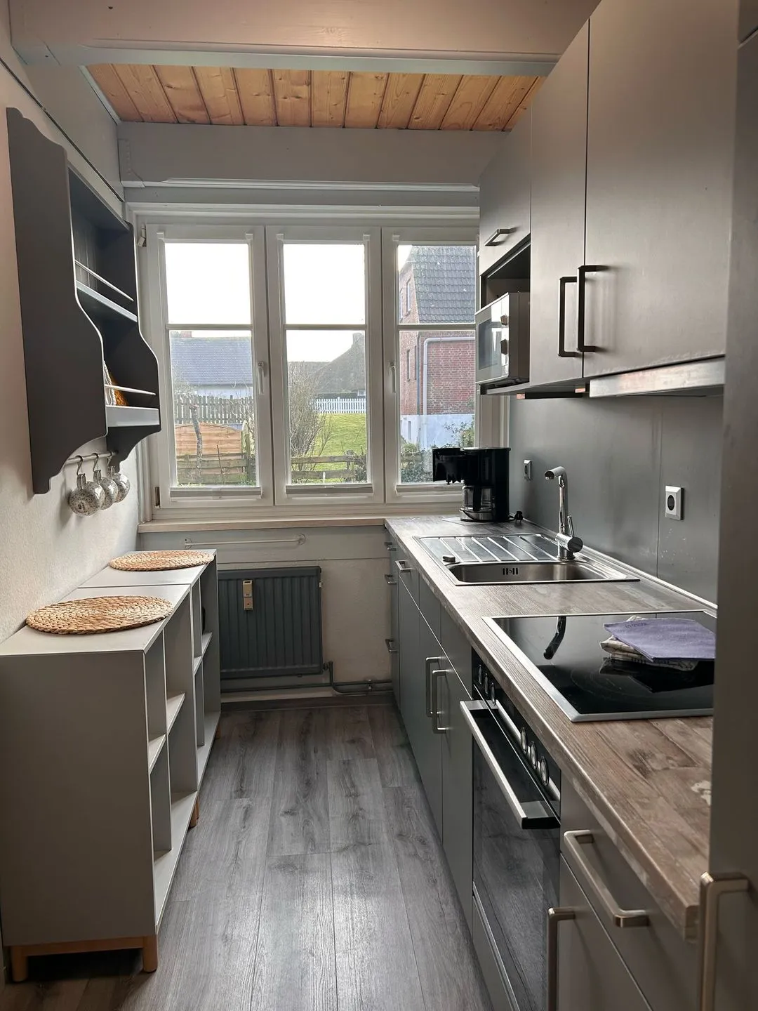 Ferienwohnung Wattverliebt Pellworm Pellworm - Küche / Küchenzeile