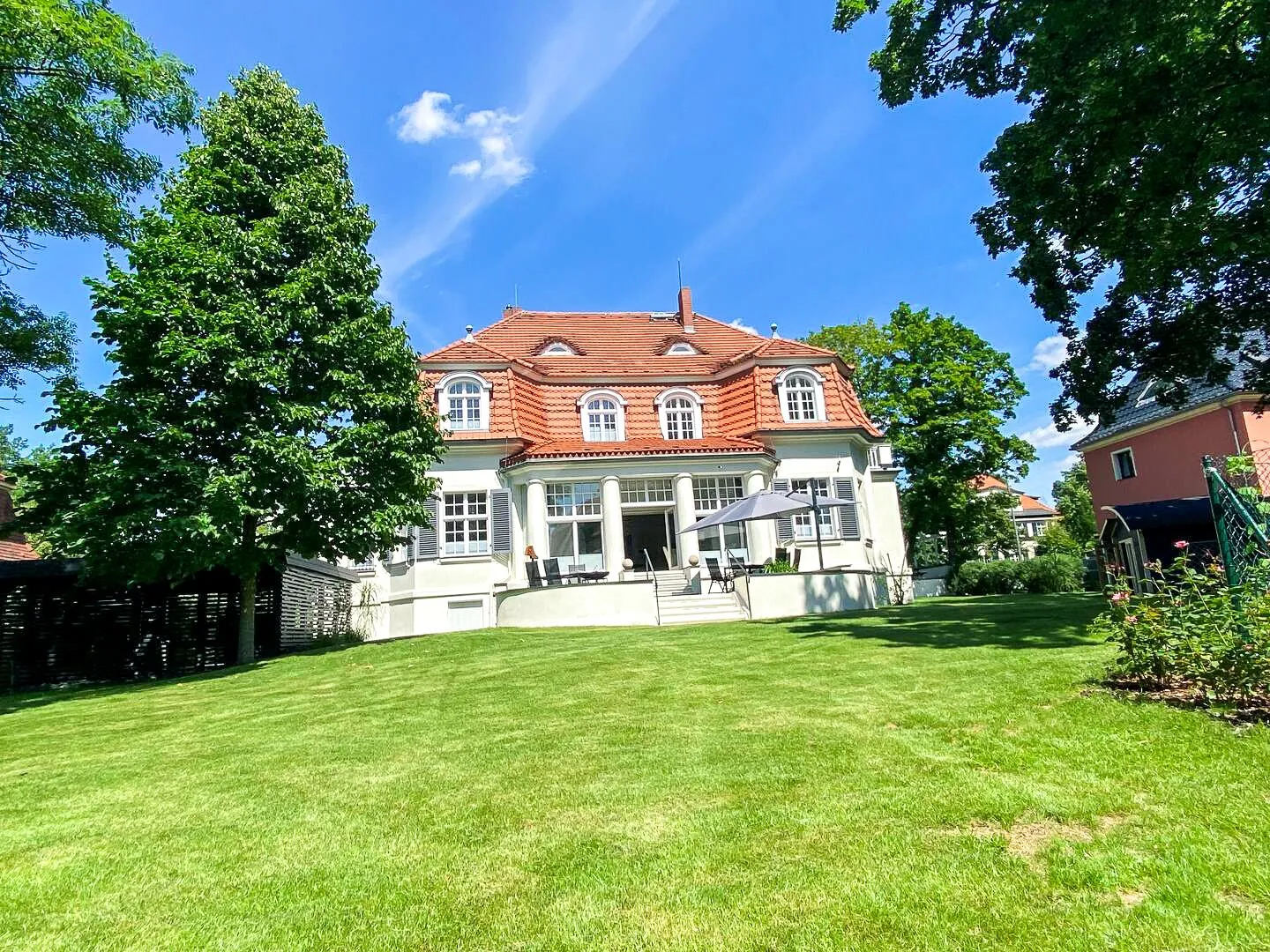 Wohnperle Alexa *Sauna*Villa* Dresden - Fassade / Eingang