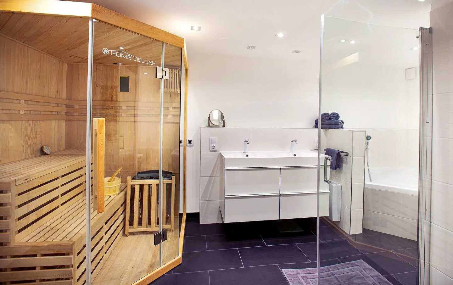 Wohnperle Alexa *Sauna*Villa* Dresden - Sauna
