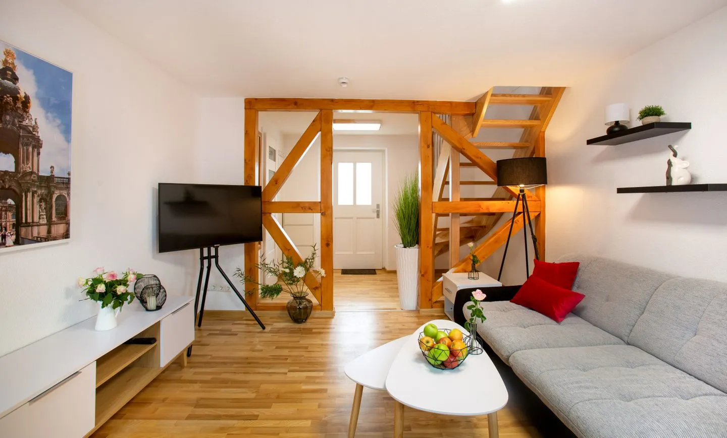 Wohnperle*Carré Charlott* 2 Pulsnitz - Wohnzimmer