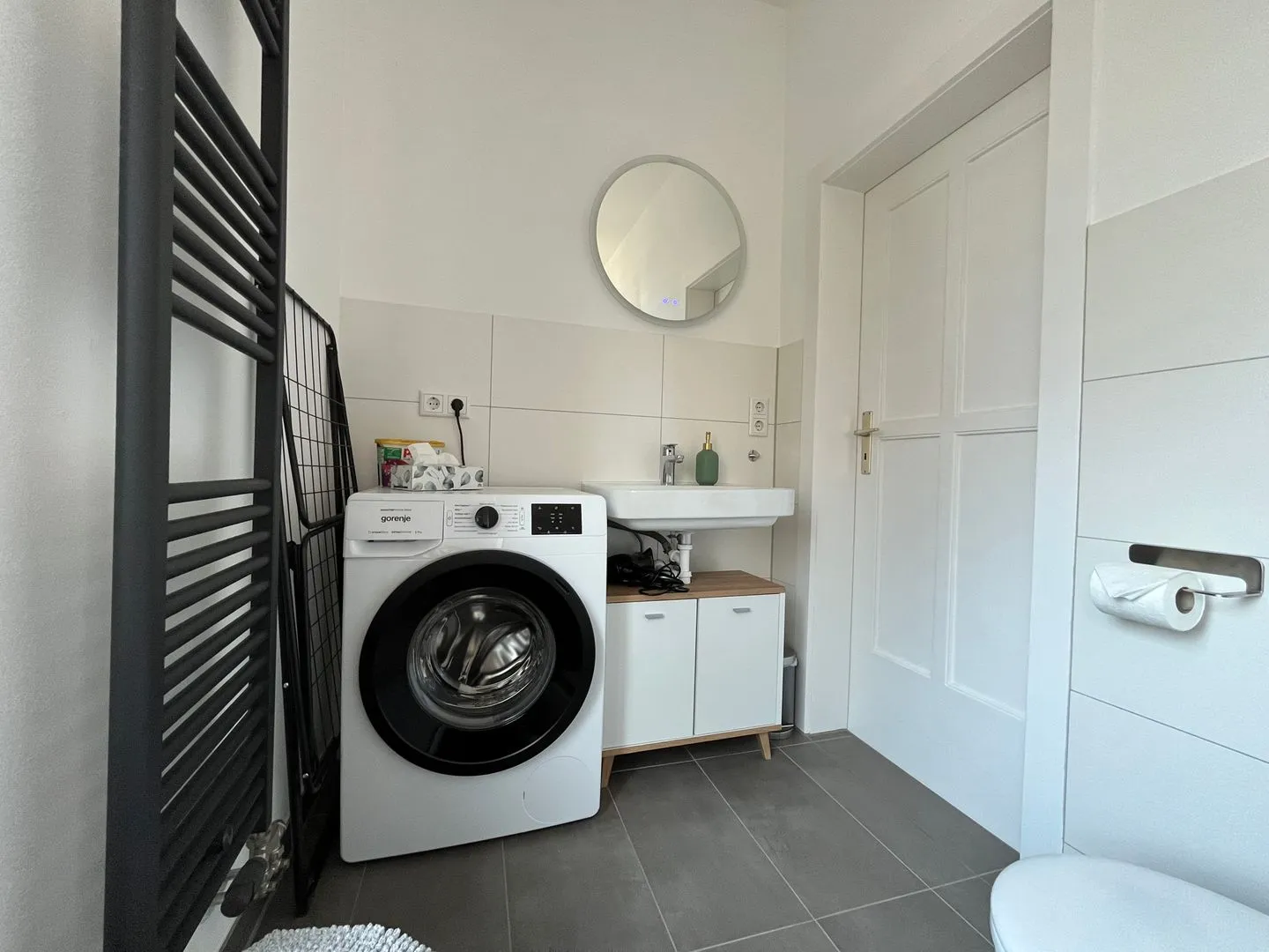Wohnperle Oskar06 - zentral, Parkplatz Dresden - Badezimmer