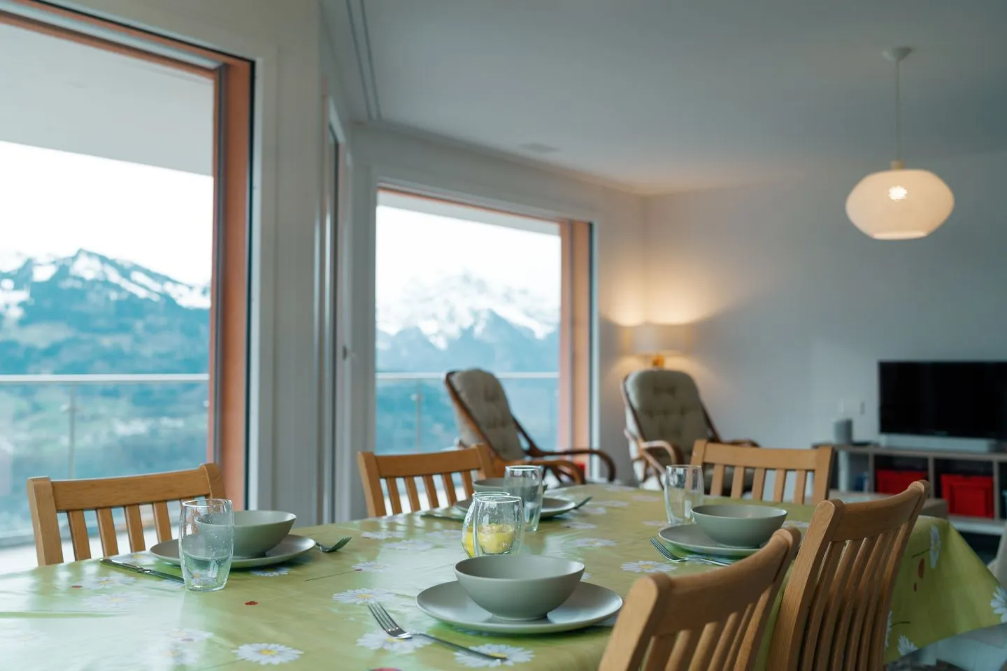 Apartment Elona Amden - Wohnzimmer