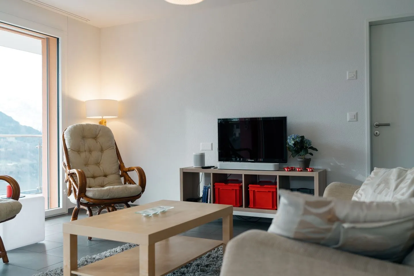 Apartment Elona Amden - Wohnzimmer
