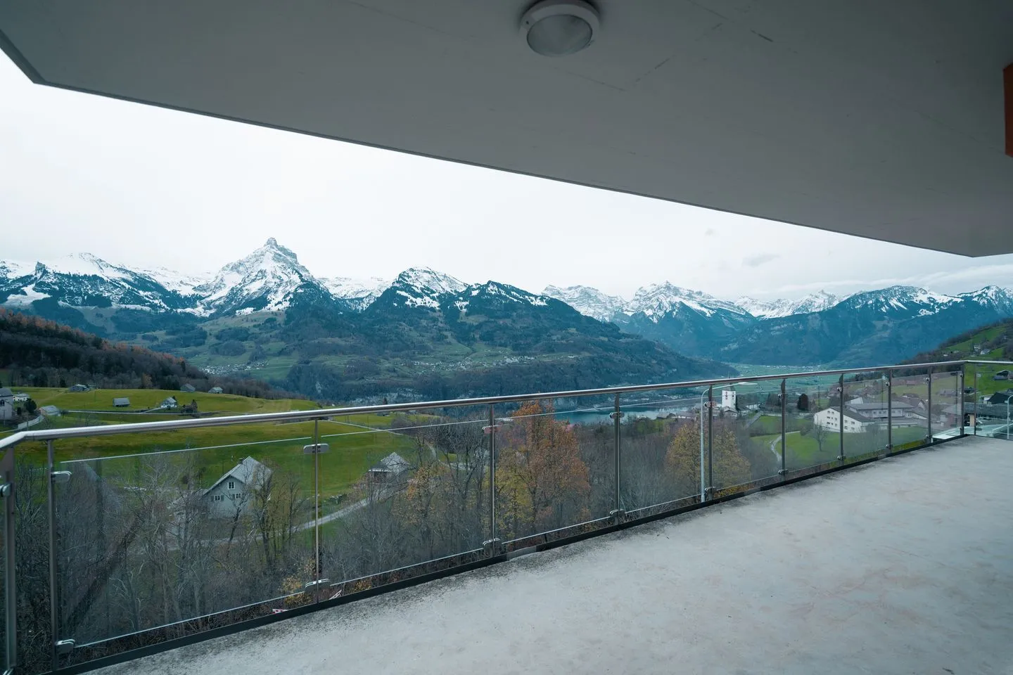 Apartment Elona Amden - Balkon