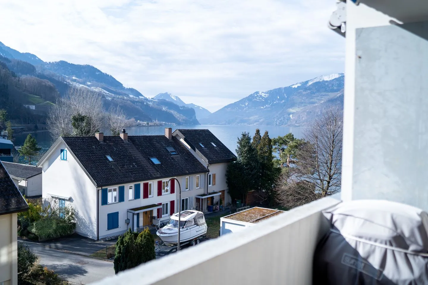 Apartment Seeperle Walensee - Balcony
