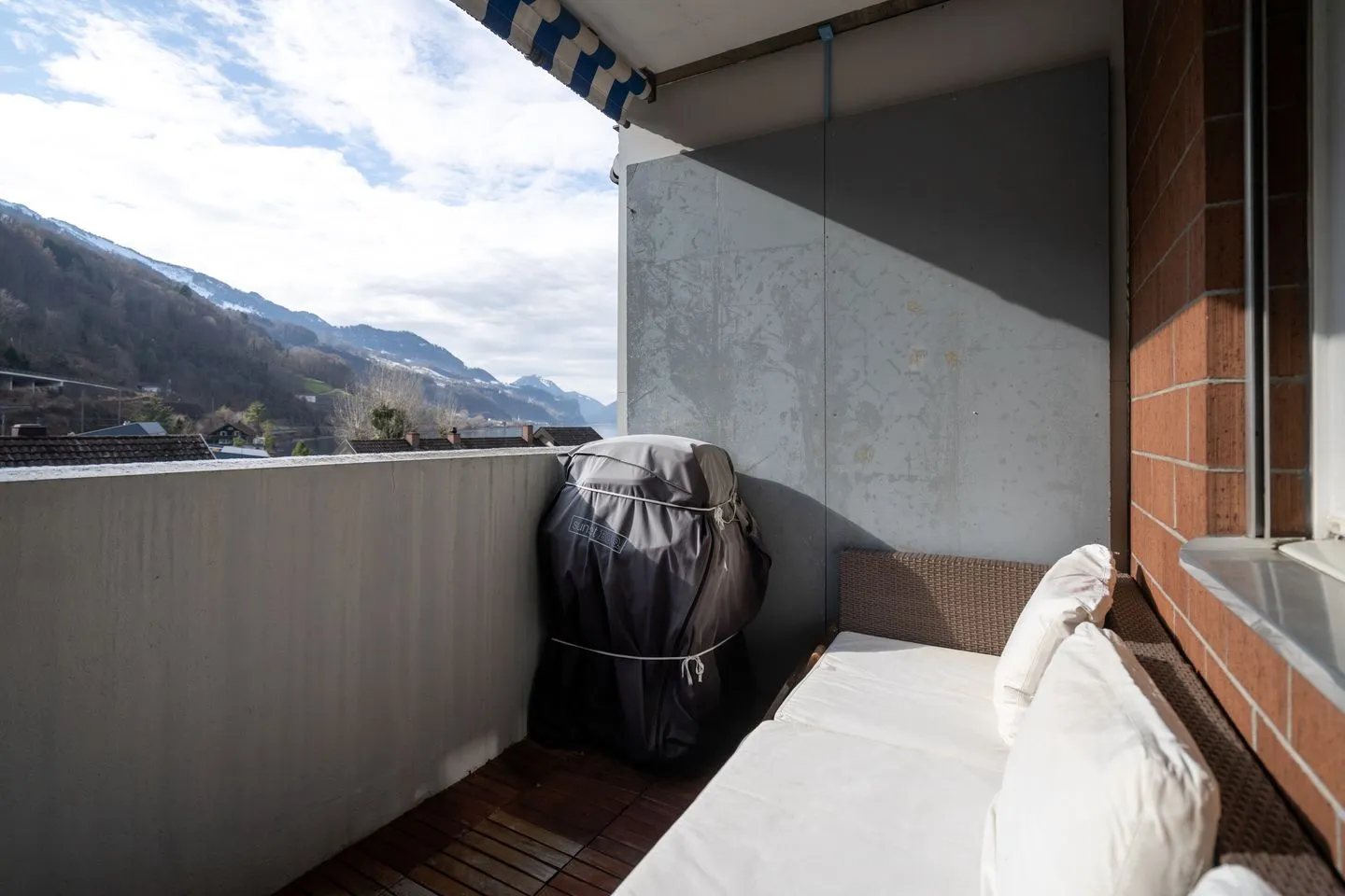 Apartment Seeperle Walensee - Balcony