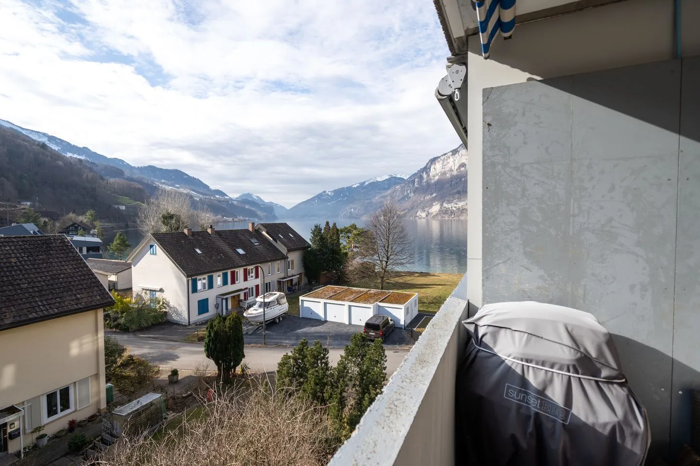 Apartment Seeperle Walensee - Balcony