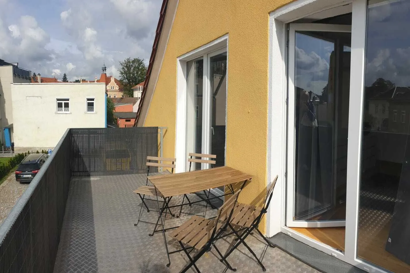 Wohnperle*Carré Charlott* 3 Pulsnitz - Balkon