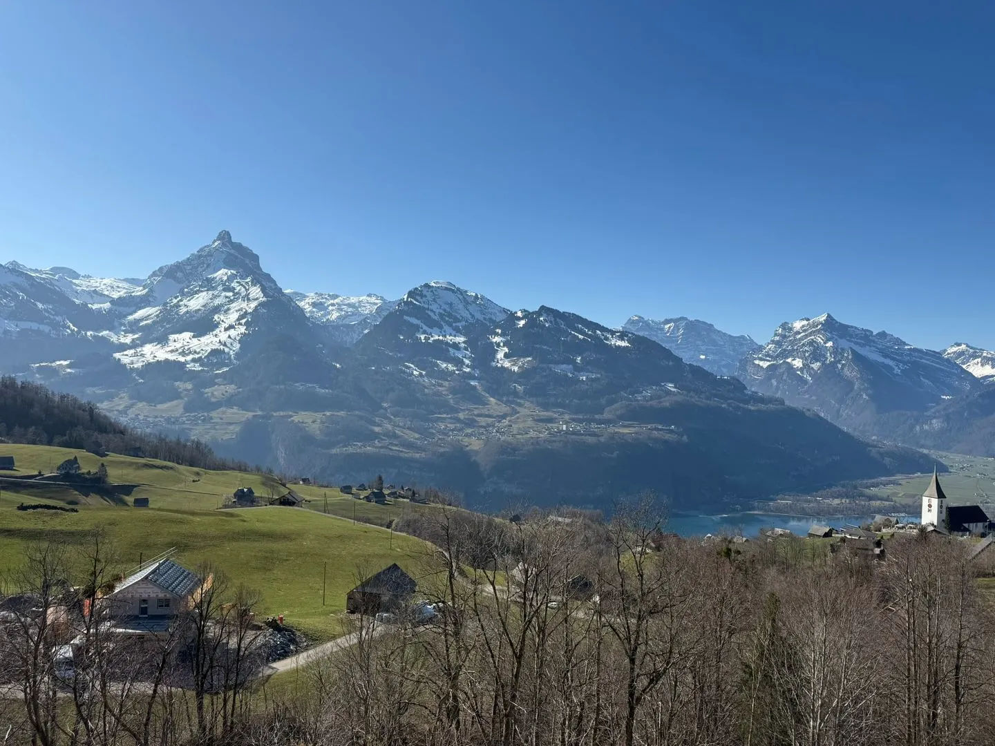 Apartment Elona Amden - Landschaft