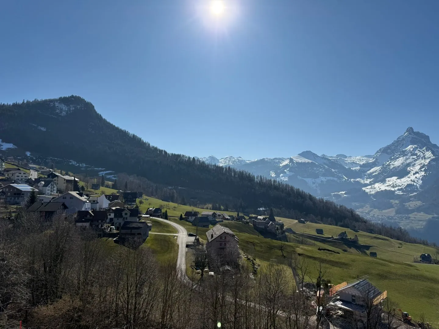 Apartment Elona Amden - Landschaft