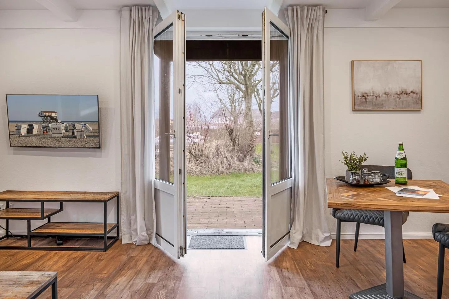 Ferienwohnung Küstenglück Pellworm Pellworm - Terrasse