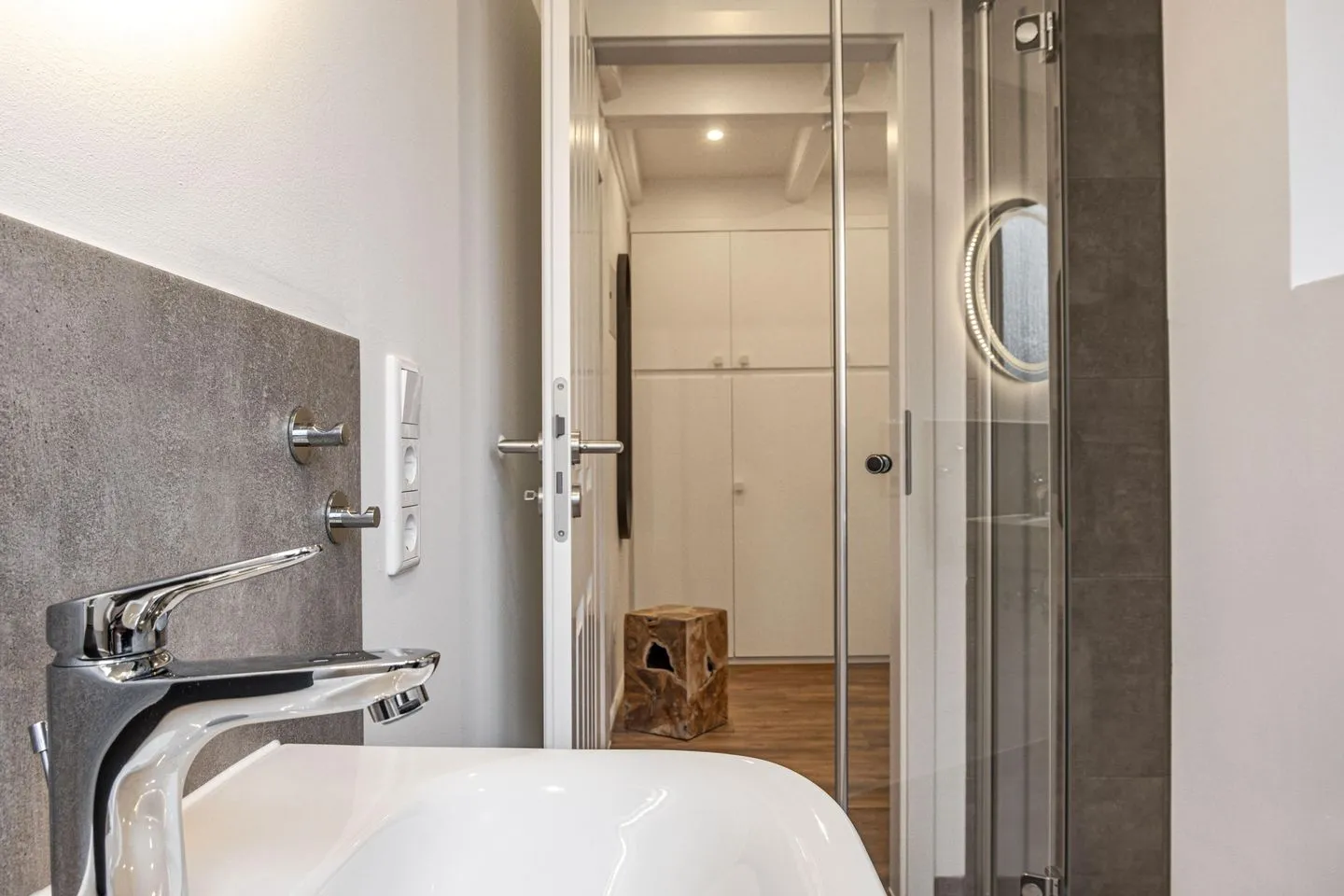 Ferienwohnung Wattenmeer Auszeit Pellworm Pellworm - Badezimmer