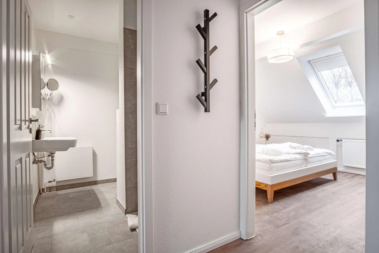 Ferienwohnung Friesisch Nordisch echt Pellworm Pellworm - Badezimmer