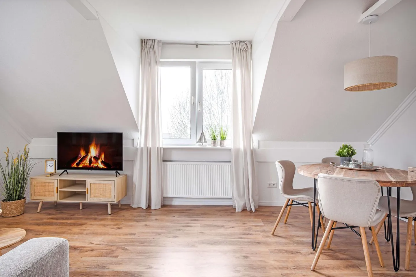 Ferienwohnung Friesenliebe auf Pellworm Pellworm - Wohnzimmer