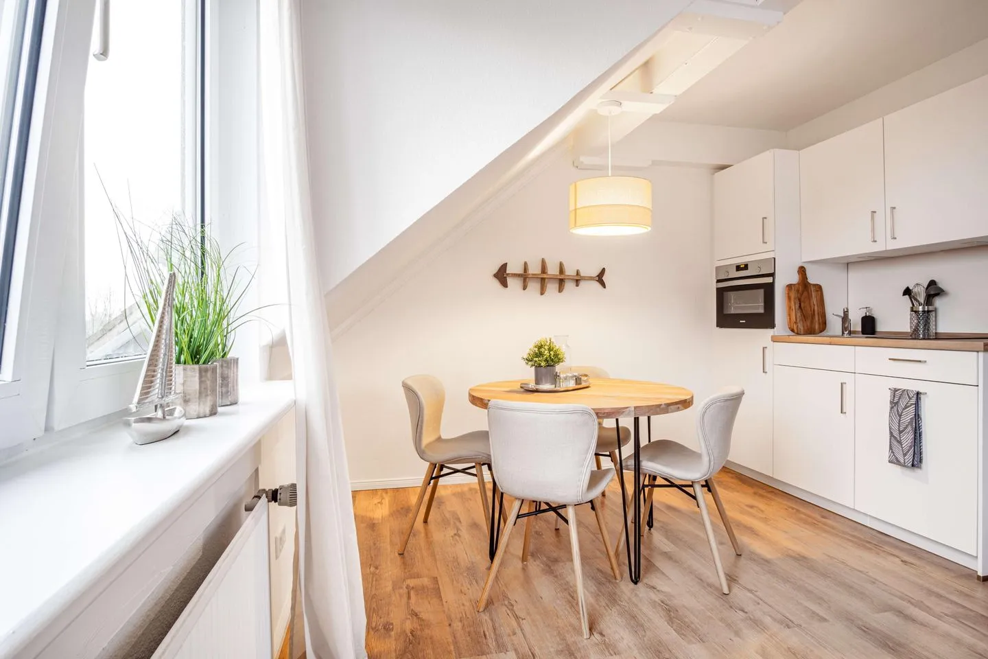 Ferienwohnung Friesenliebe auf Pellworm Pellworm - Küche / Küchenzeile