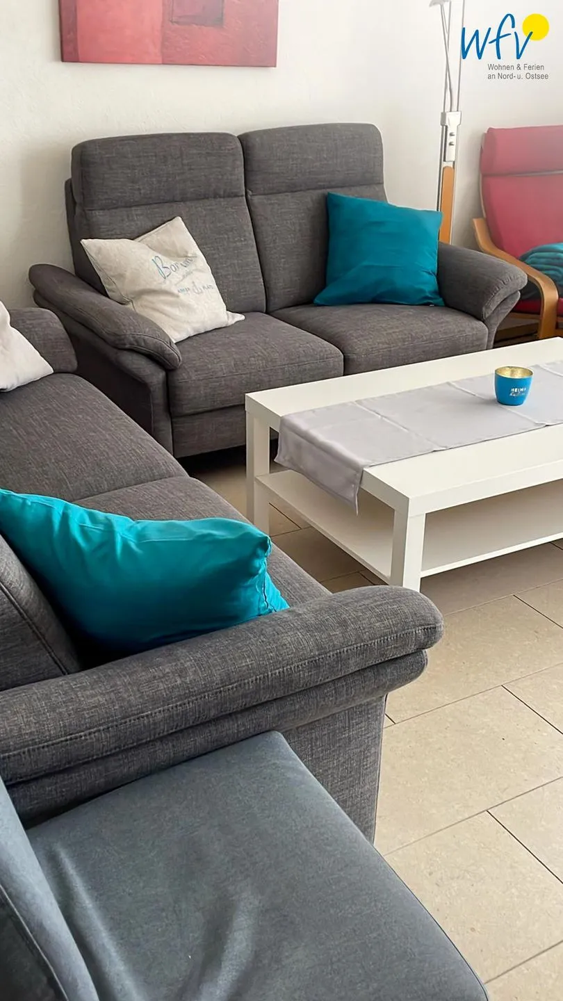 Süderhaus Ferienwohnung 9 Borkum - Wohnzimmer
