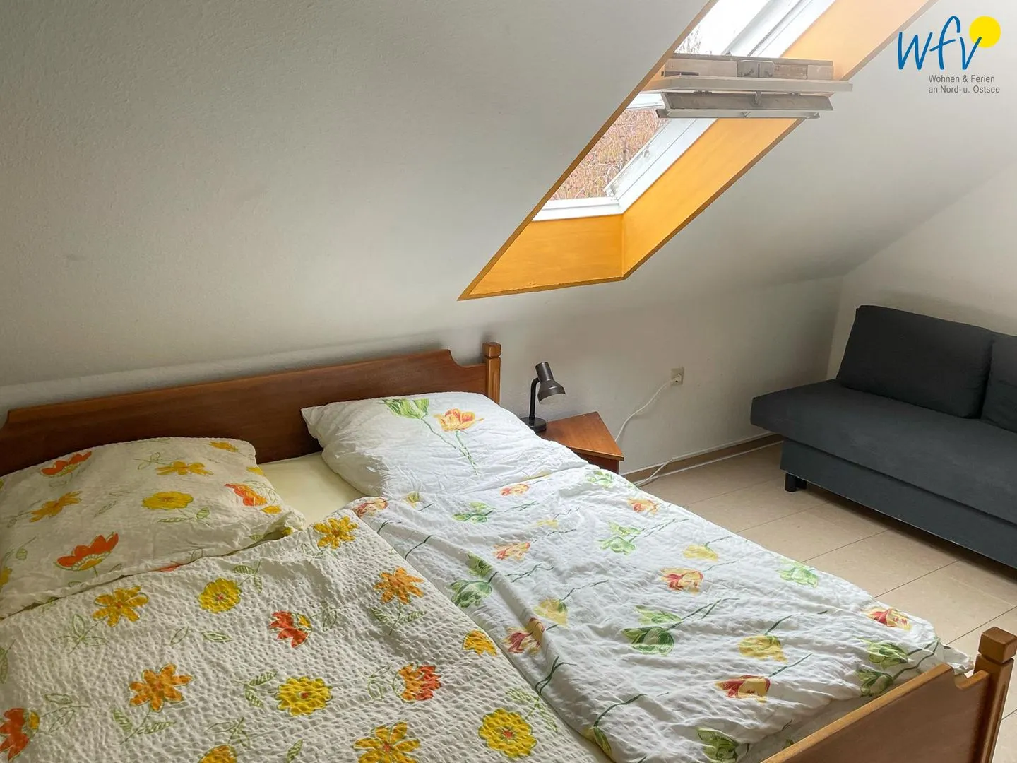 Süderhaus Ferienwohnung 9 Borkum - Schlafzimmer